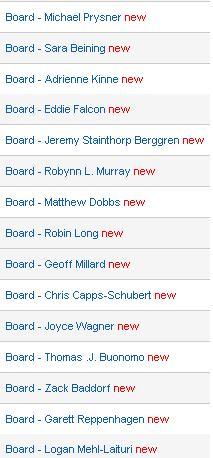 IVAW board candidates