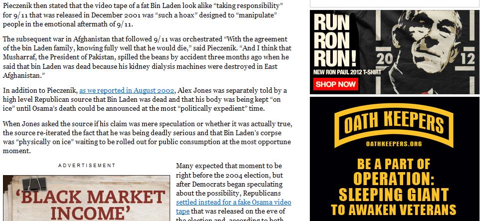 Info Wars Ron Pauloathkeepers