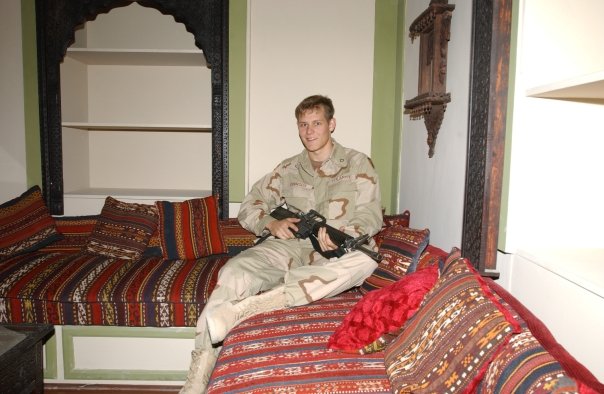 Matthis outside the wire