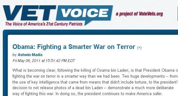 VetVoice loves Obama