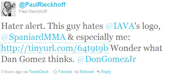 Rieckoff hater alert