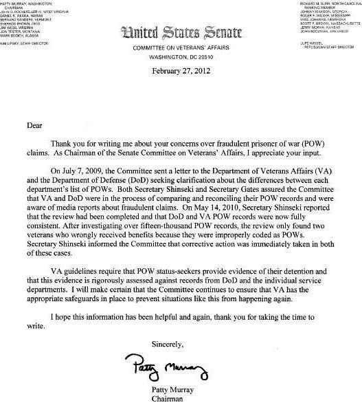 Murray letter