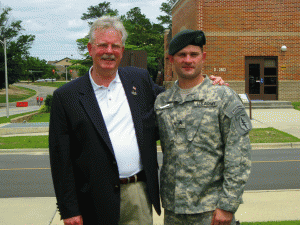 Joe and Dad Green Beret 26 May 2010 Ft. Bragg A Proud Day - Copy2