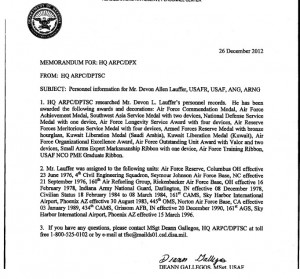 Lauffer Service Summary