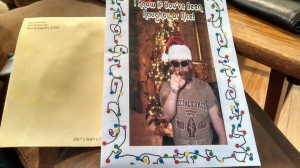 Steve Jordan Christmas card