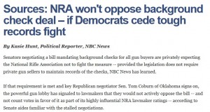 NRA won't oppose