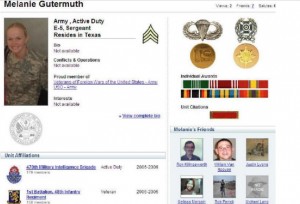 Melanie Gutermuth Military