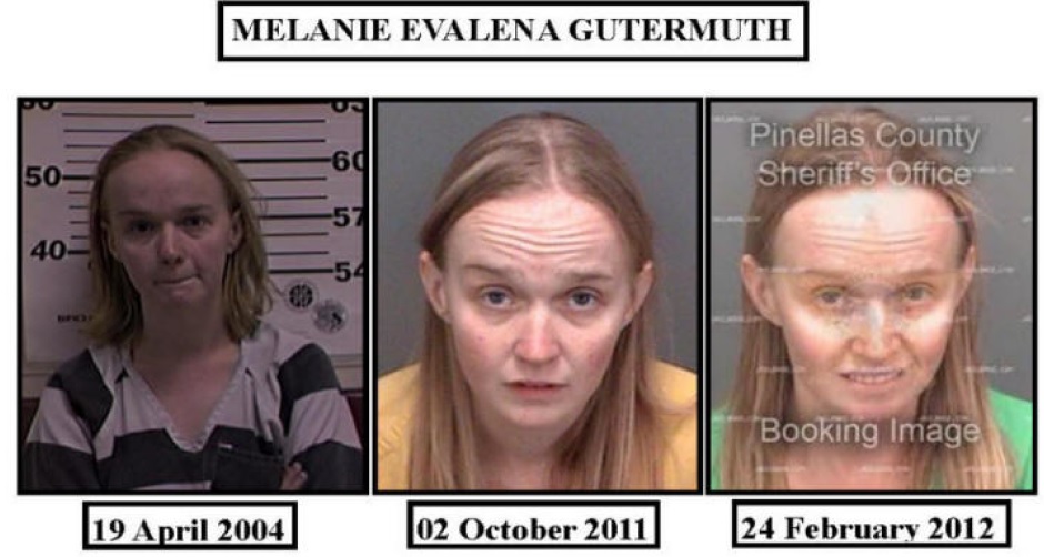 Melanie Gutermuth AKA Melanie Marshall  AKA Melanie Going, finally found guilty.