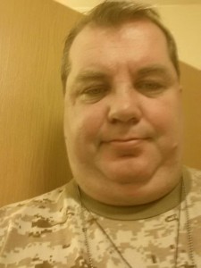 Neil Rideout and his many chins