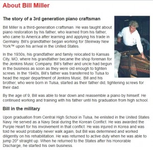 Bill Miller About Piano Man