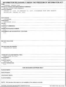 Graham Clumpner FOIA