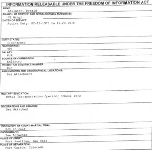 Donald Atkinson FOIA