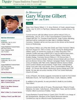 Gary Wayne Gilbert obit