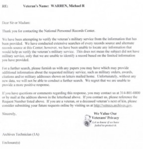 Mike Warren FOIA