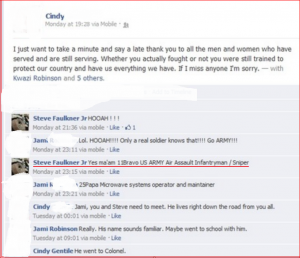 Steven Faulkner Infantry