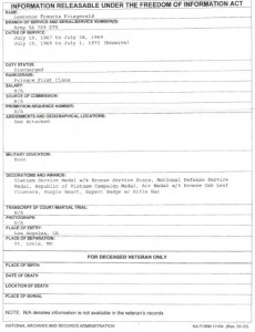 Larry Fitzgerald FOIA