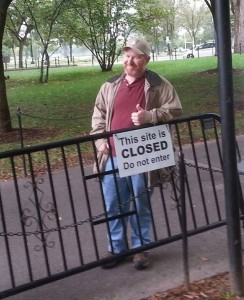 Sniper at the Memorials