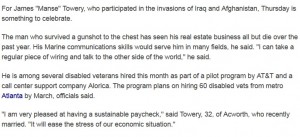 James H Towery AJC article