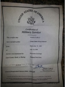 Antonio Lobo, Jr. Discharge