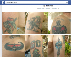 Doc Blanchard tats