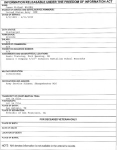 Michael James Waldby FOIA