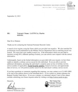 Charles Lattuca FOIA