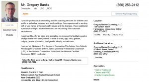 Gregory Banks Counselor