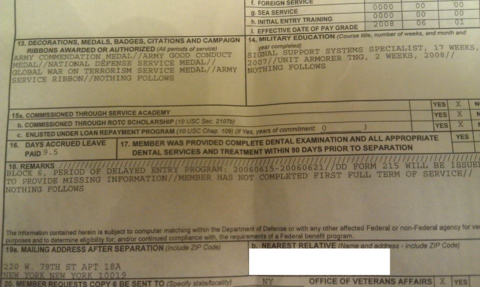 Corey Miller dd214 1