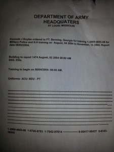 Kenneth Boyle Mob letter