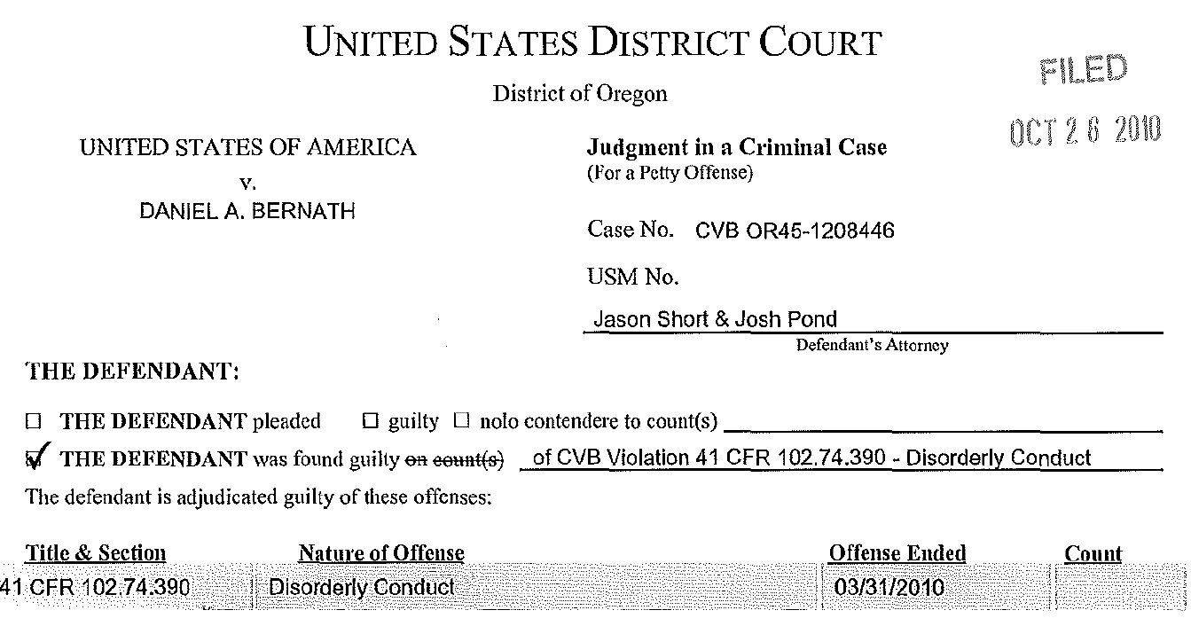 Chief Petty Offender