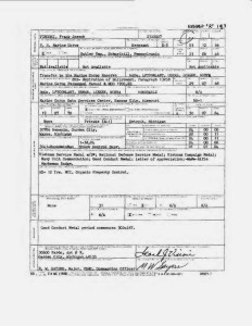 Frank Joseph Visconti DD214