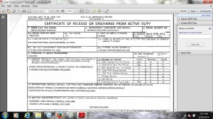 Zach Smith Forged DD214 closeup