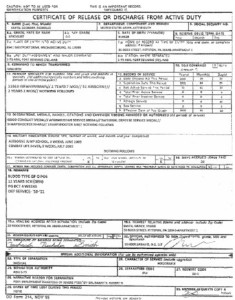 Zack Smith Forged DD214