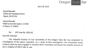 Bernath phony lawyer