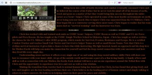 Christopher David Duke screen shot