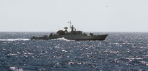 Iran ship in Atlantic