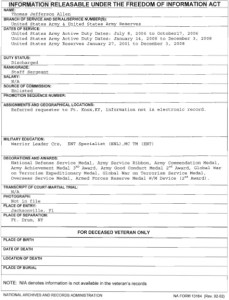 Thomas Jefferson Allen FOIA