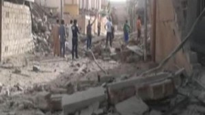 Fallujah bomb damage