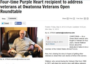 Harold Walkner article