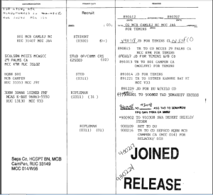 Timothy Grayeagle assignments