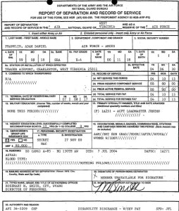Adam Daniel Franklin NGB-22