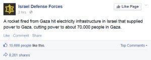 IDF power outage