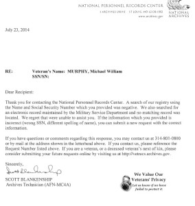 Michael W Murphy FOIA