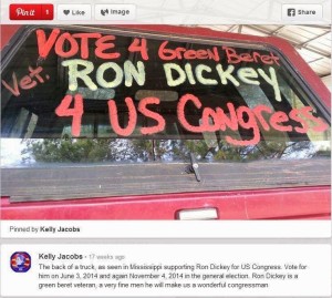 Ron Dicky's car