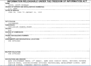 Scott Douglas Leddy FOIA