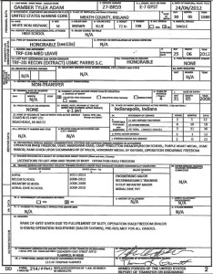 Tyler Adam Gambler Forged DD214