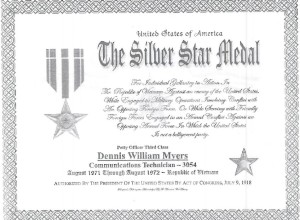 Dennis Myer Silver Star