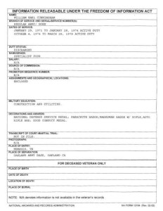 William Cunningham FOIA