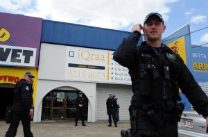 Australian police raid