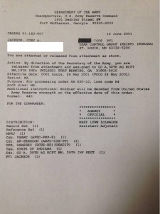 Corey Jackson discharge